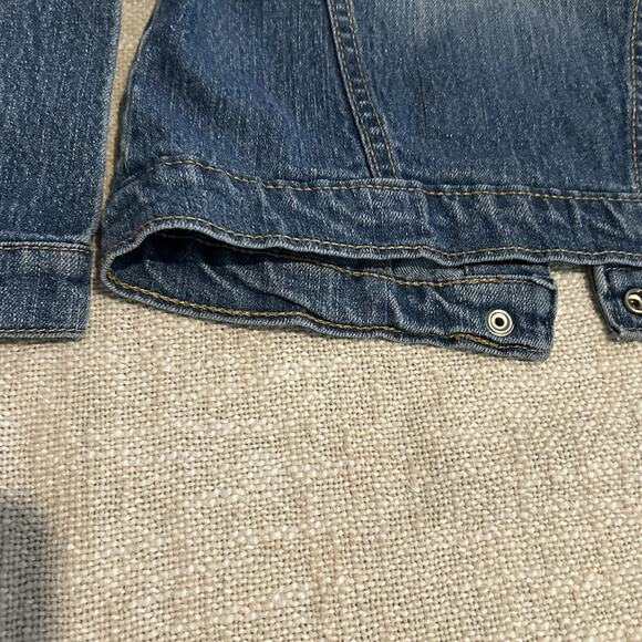 The Childrens Place Denim Jean Jacket, Kids 2T Long Sleeve, Button Up Toddler - Picture 7 of 11